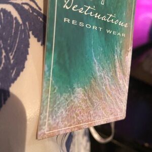 Destination Resort Wear Women's Blue Maxi Dress